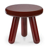 Felicity Accent Table -  Deep Red Lacquer