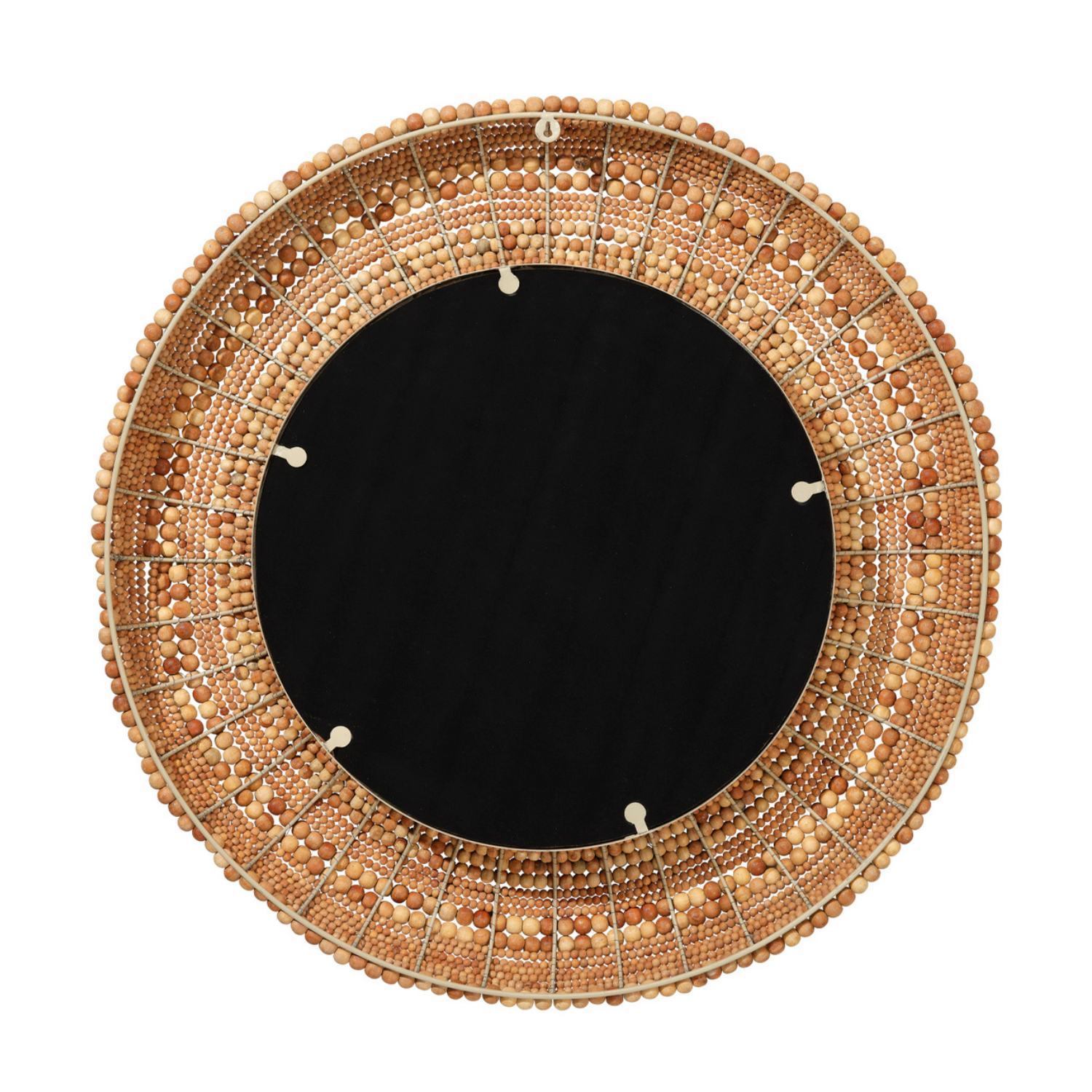 Strand Beaded Mirror