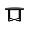 Jaxon Round Outdoor Dining Table Black