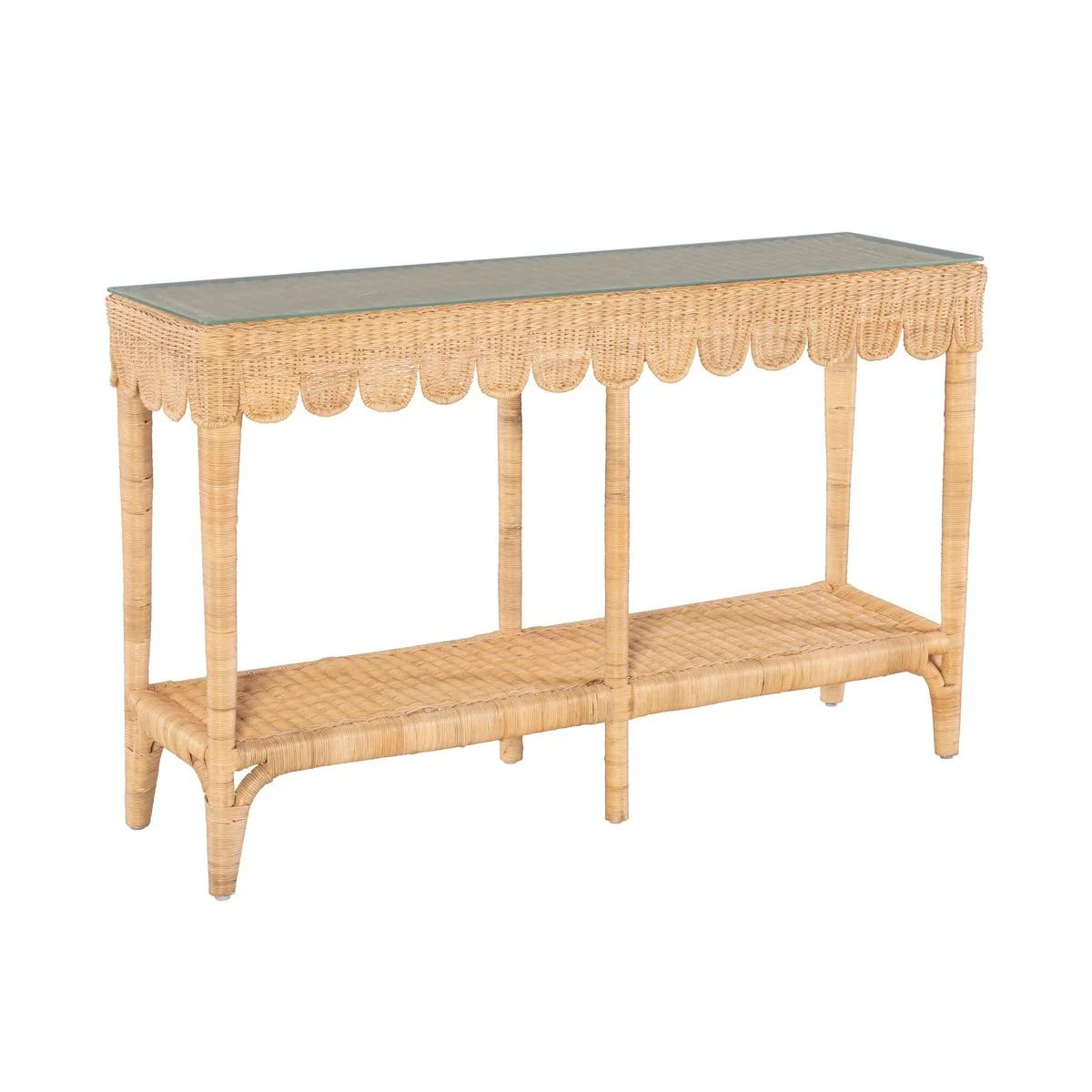 Scalloped Console