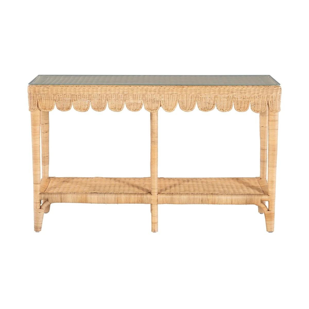 Scalloped Console