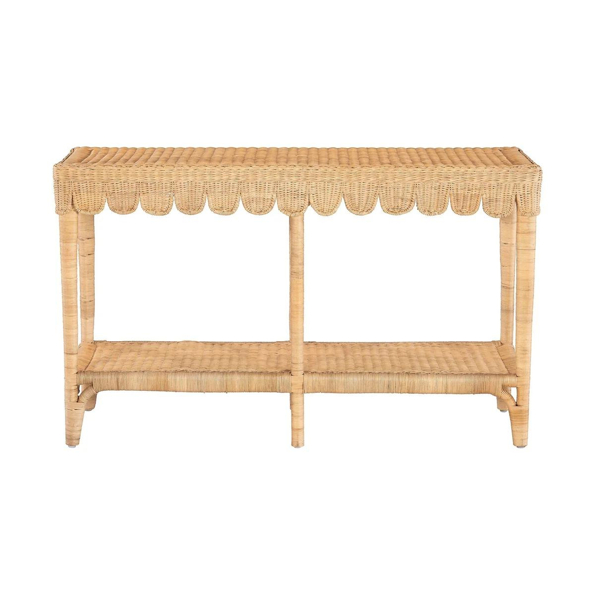 Scalloped Console