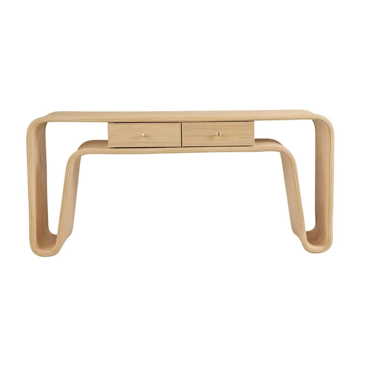 June Pencil Rattan Console