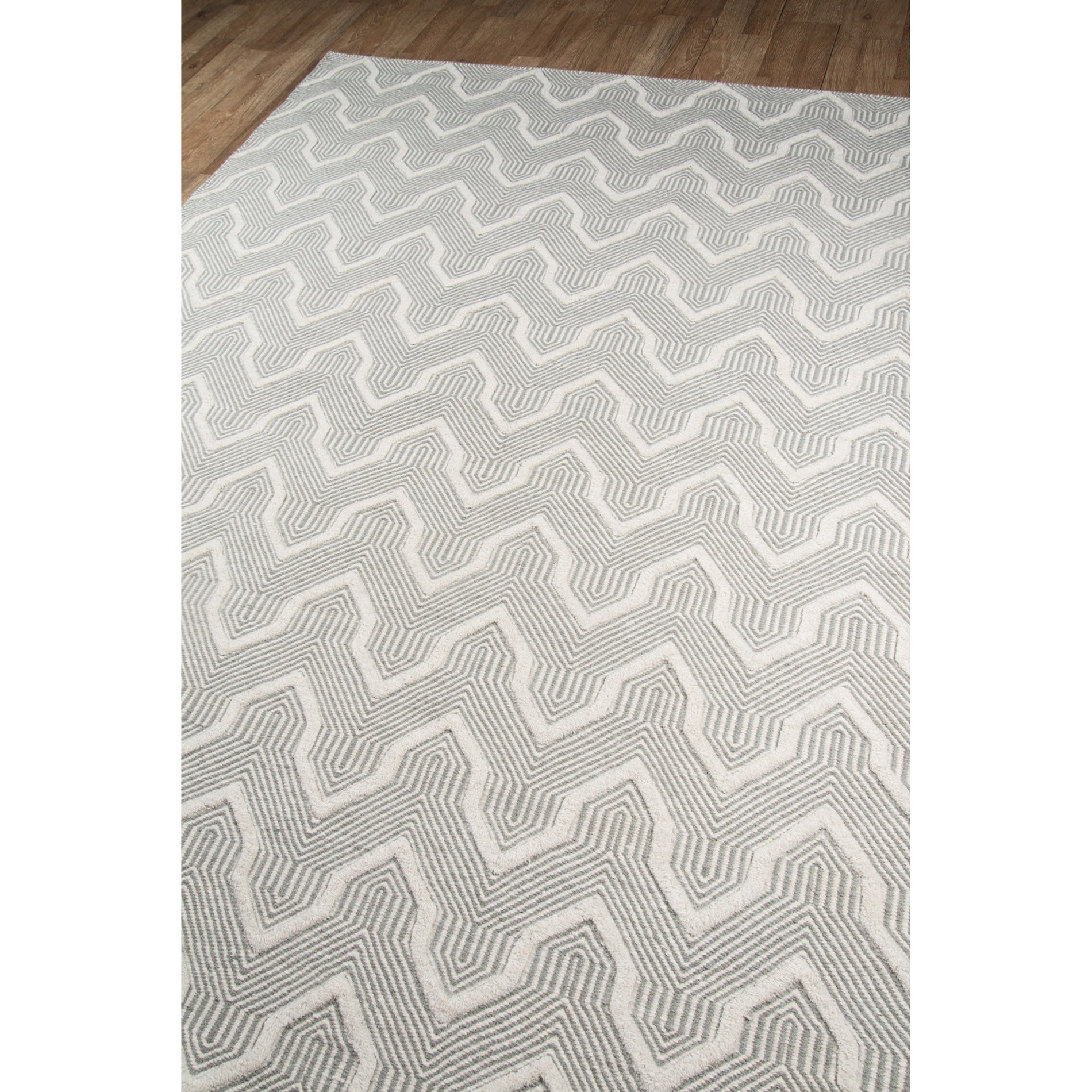 Erin Gates by Momeni Langdon Prince Grey Hand Woven Wool Area Rug