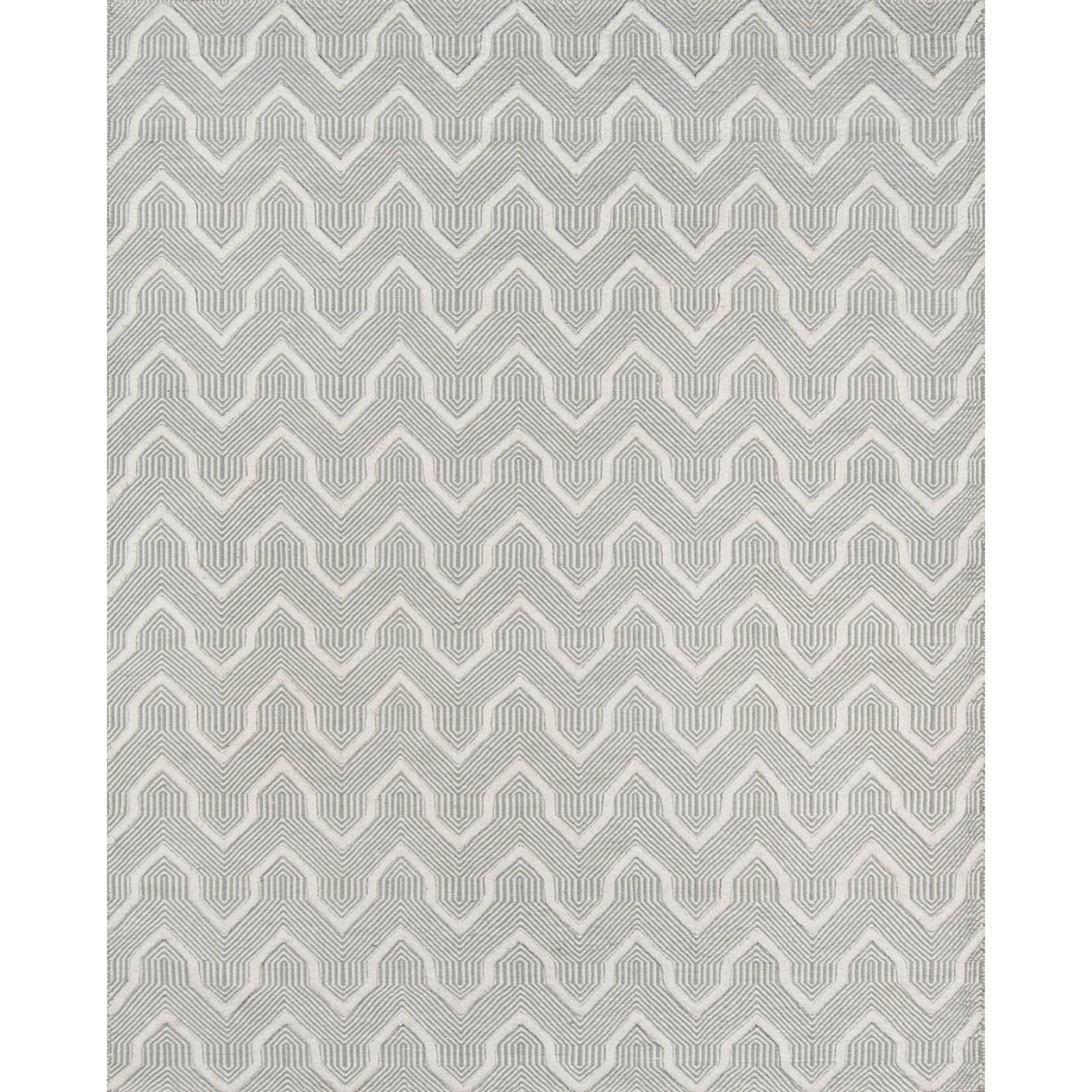 Erin Gates by Momeni Langdon Prince Grey Hand Woven Wool Area Rug