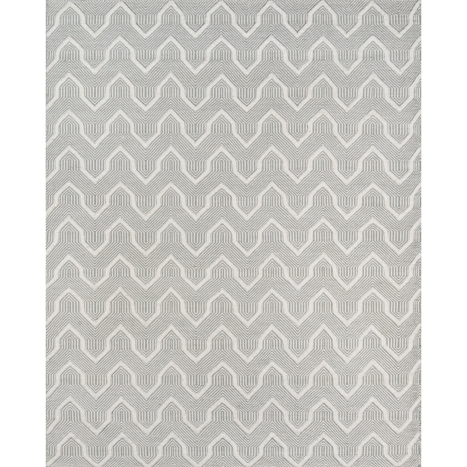 Erin Gates by Momeni Langdon Prince Grey Hand Woven Wool Area Rug