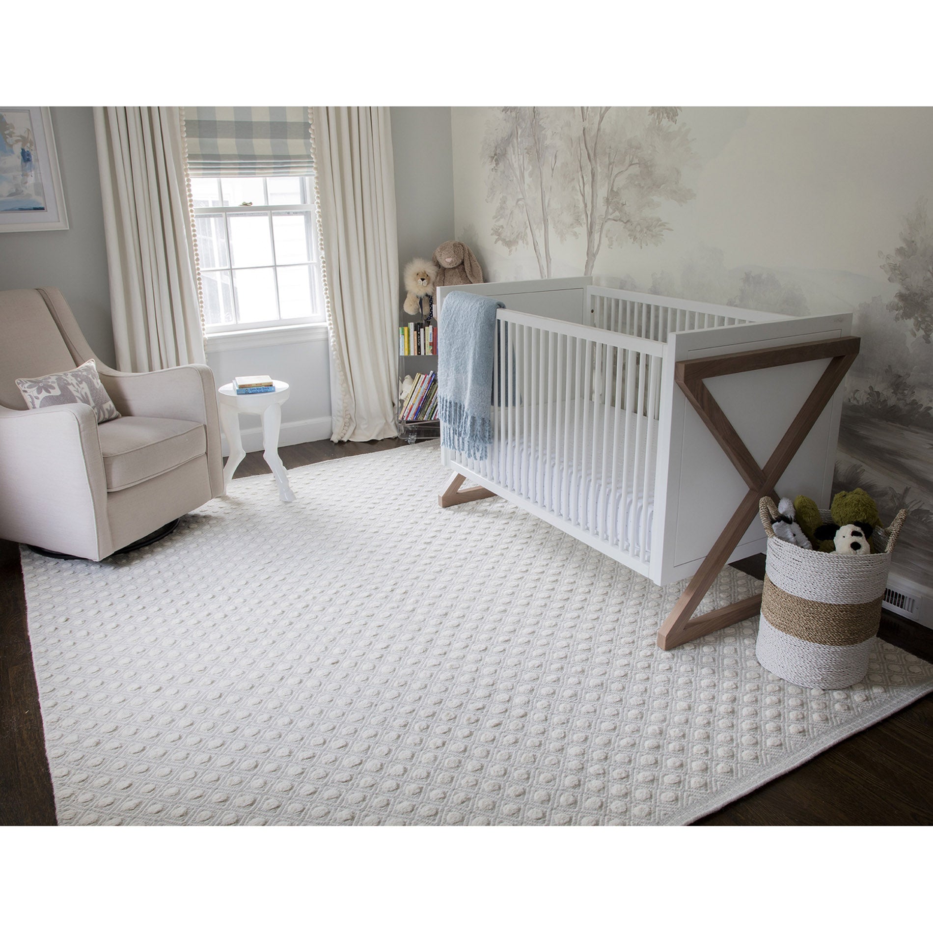 Erin Gates by Momeni Langdon Windsor Grey Hand Woven Wool Area Rug