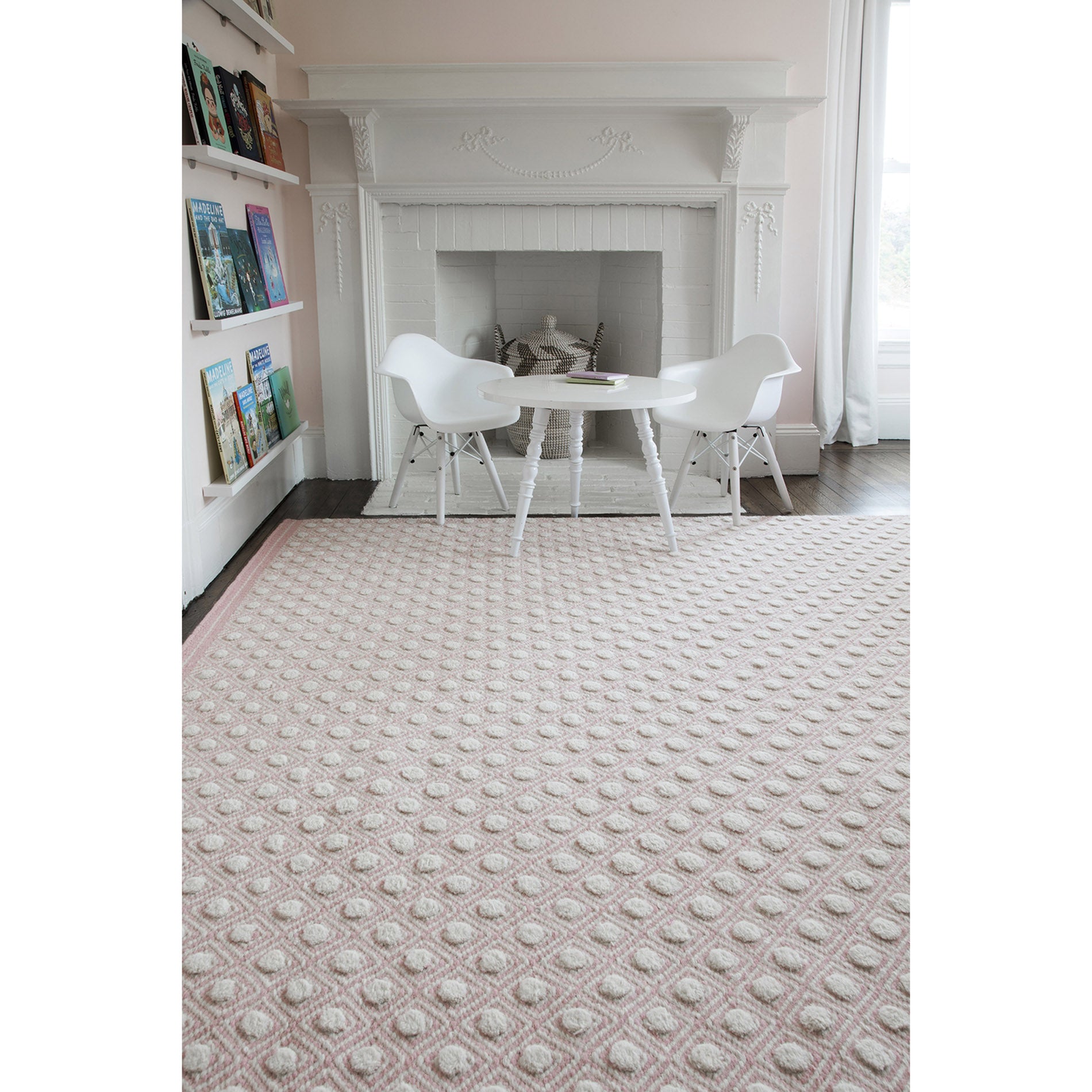 Erin Gates by Momeni Langdon Windsor Pink Hand Woven Wool Area Rug