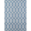 Erin Gates by Momeni Langdon Cambridge Blue Hand Woven Wool Area Rug