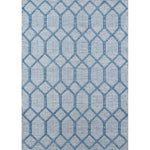 Erin Gates by Momeni Langdon Cambridge Blue Hand Woven Wool Area Rug