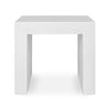 Leander Outdoor Stool - White