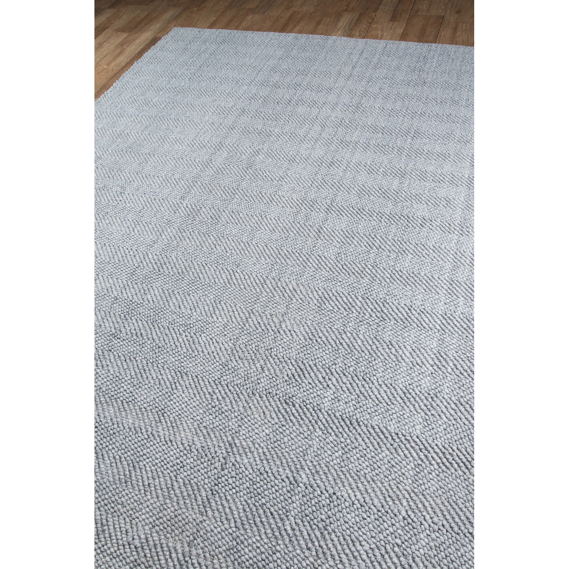 Erin Gates by Momeni Ledgebrook Washington Grey Hand Woven Polyester Area Rug