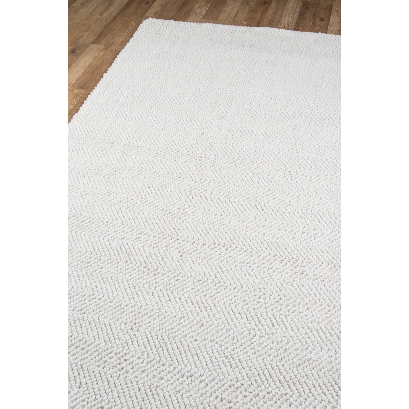 Erin Gates by Momeni Ledgebrook Washington Ivory Hand Woven Polyester Area Rug