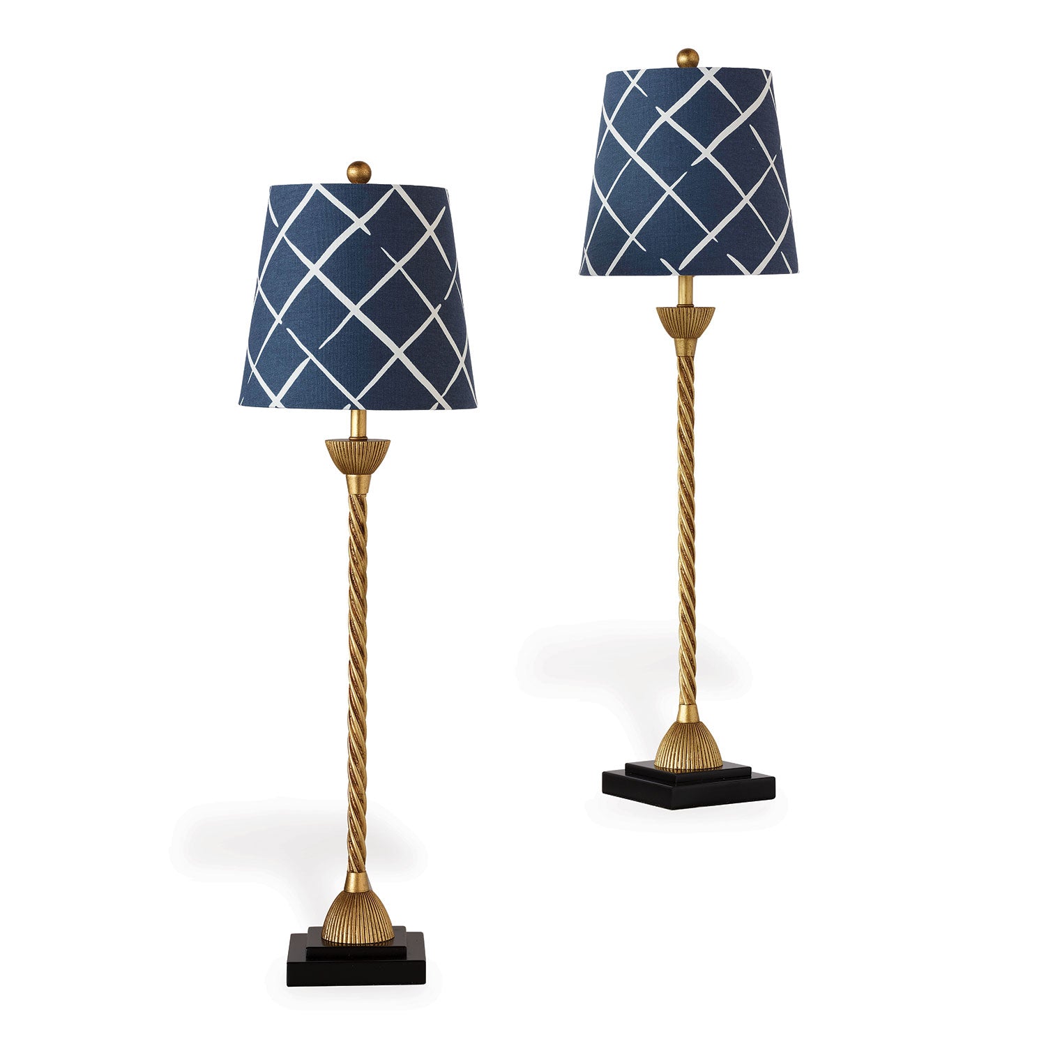 Delfern Gold Buffet Lamps (Set of 2)