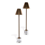 Parliament Crystal/Brass Buffet Lamp (Set of 2)