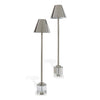 Parliament Crystal/Nickel Buffet Lamp (Set of 2)