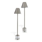 Parliament Crystal/Nickel Buffet Lamp (Set of 2)