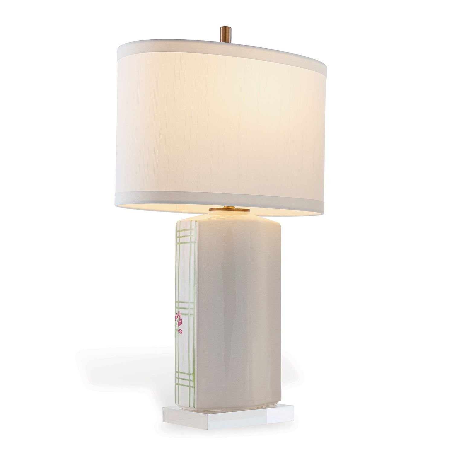 Geranium Trellis Lamp