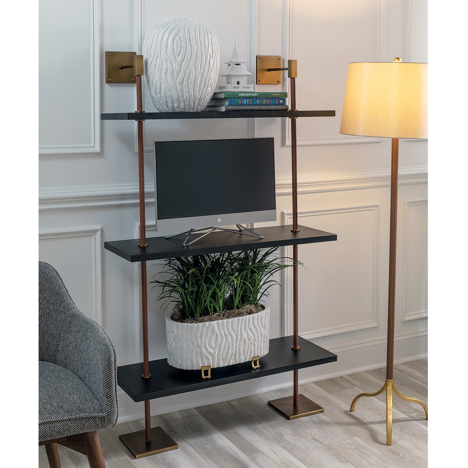 Portobello Floor Lamp 61" H