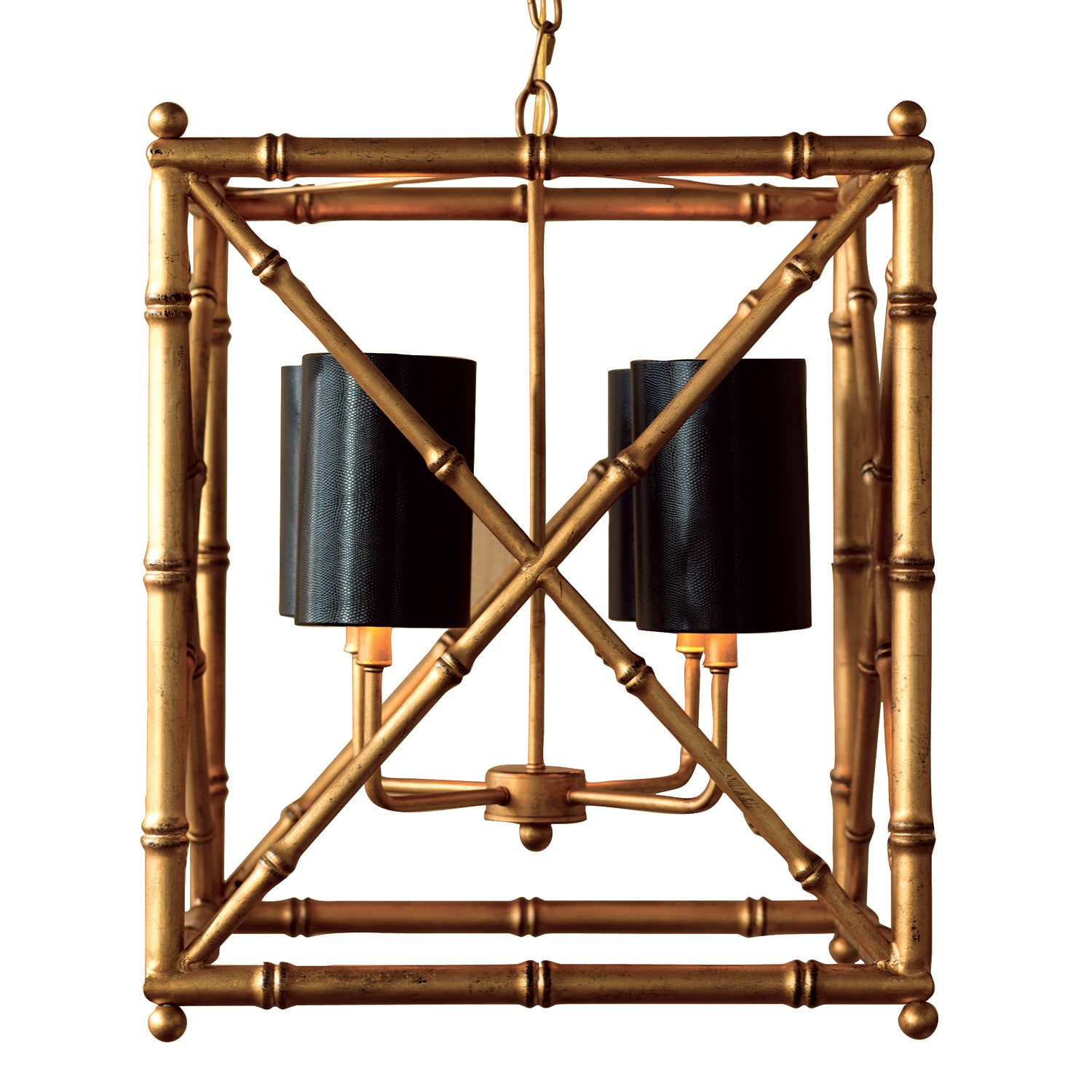 Baldwin Gold Chandelier