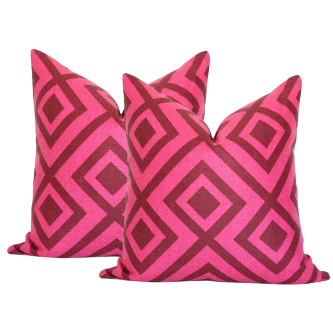 La Fiorentina Wine & Magenta - Set of 2