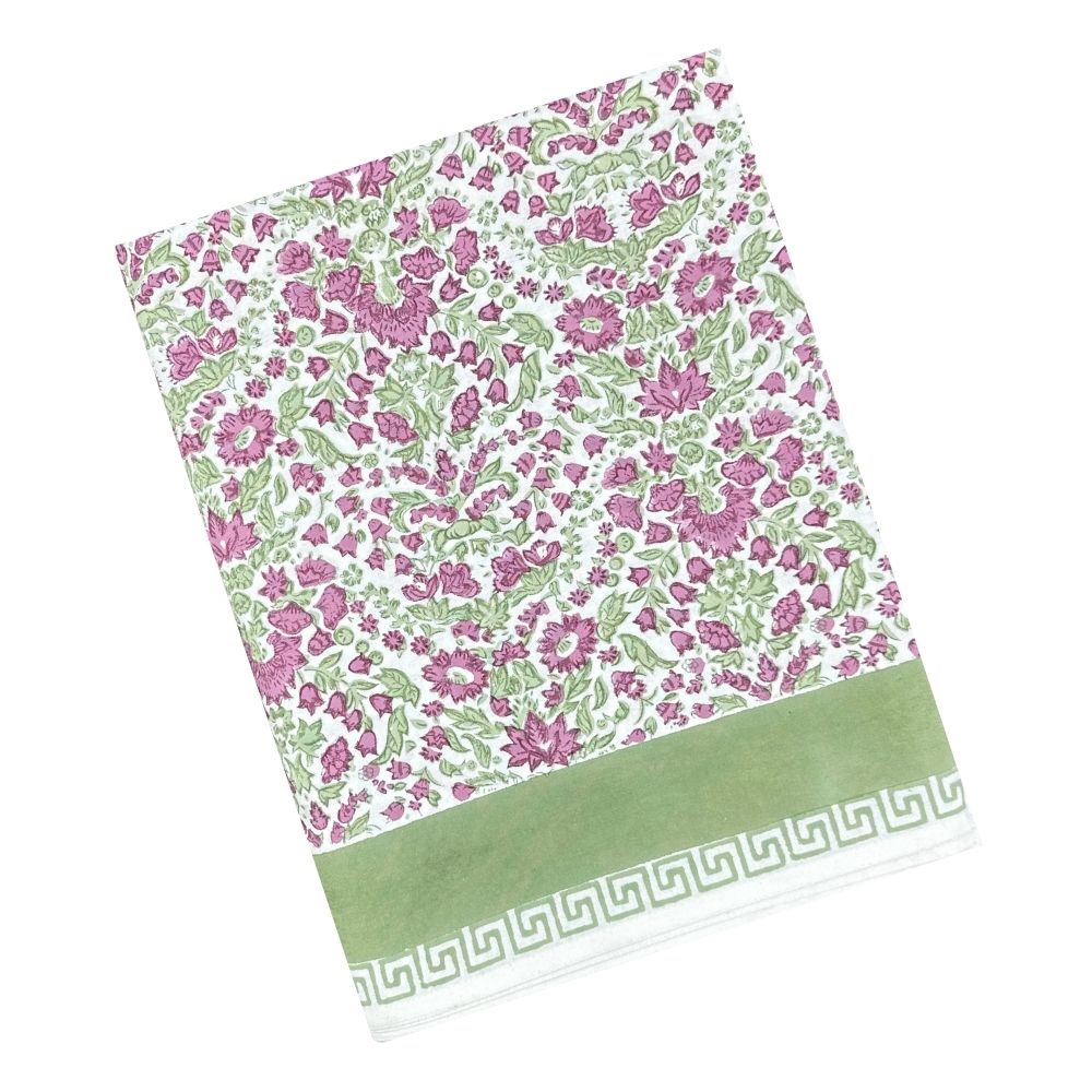 Larkspur & Bramble: Plum and Sage - Tablecloth