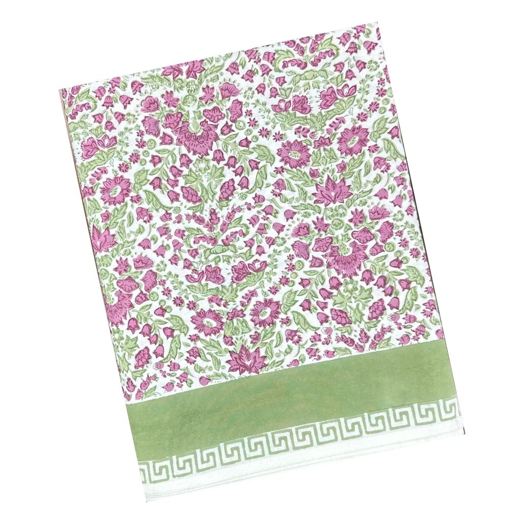 Larkspur & Bramble: Plum and Sage - Tablecloth