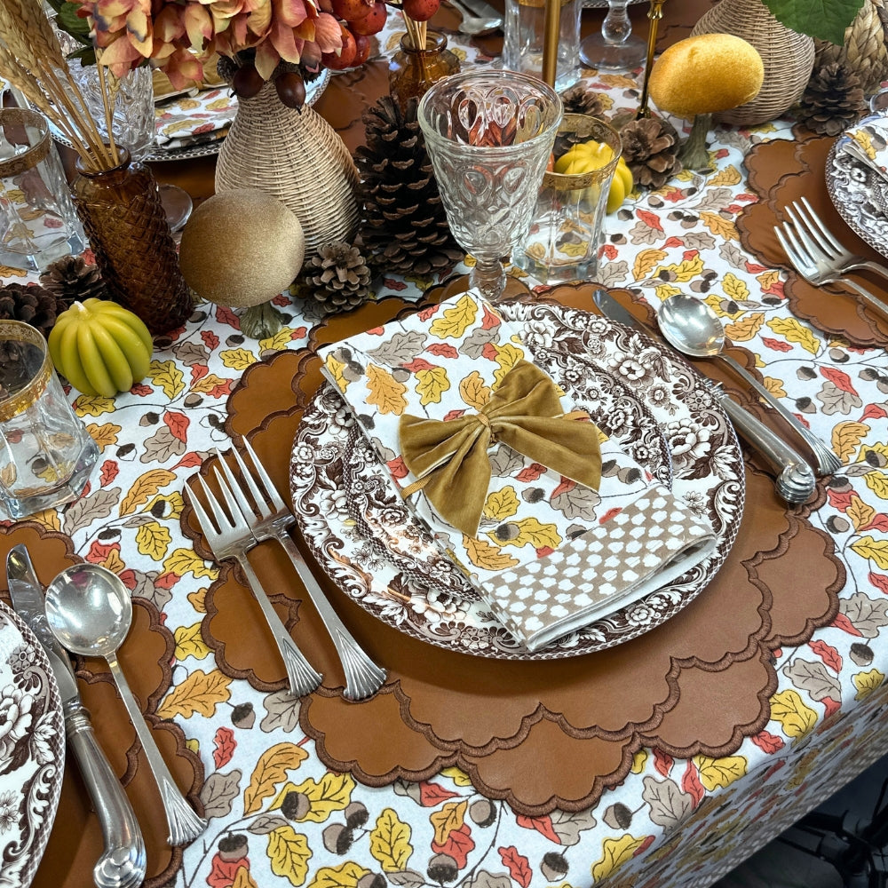 Acorns & Leaves - Napkins (Set of 4)