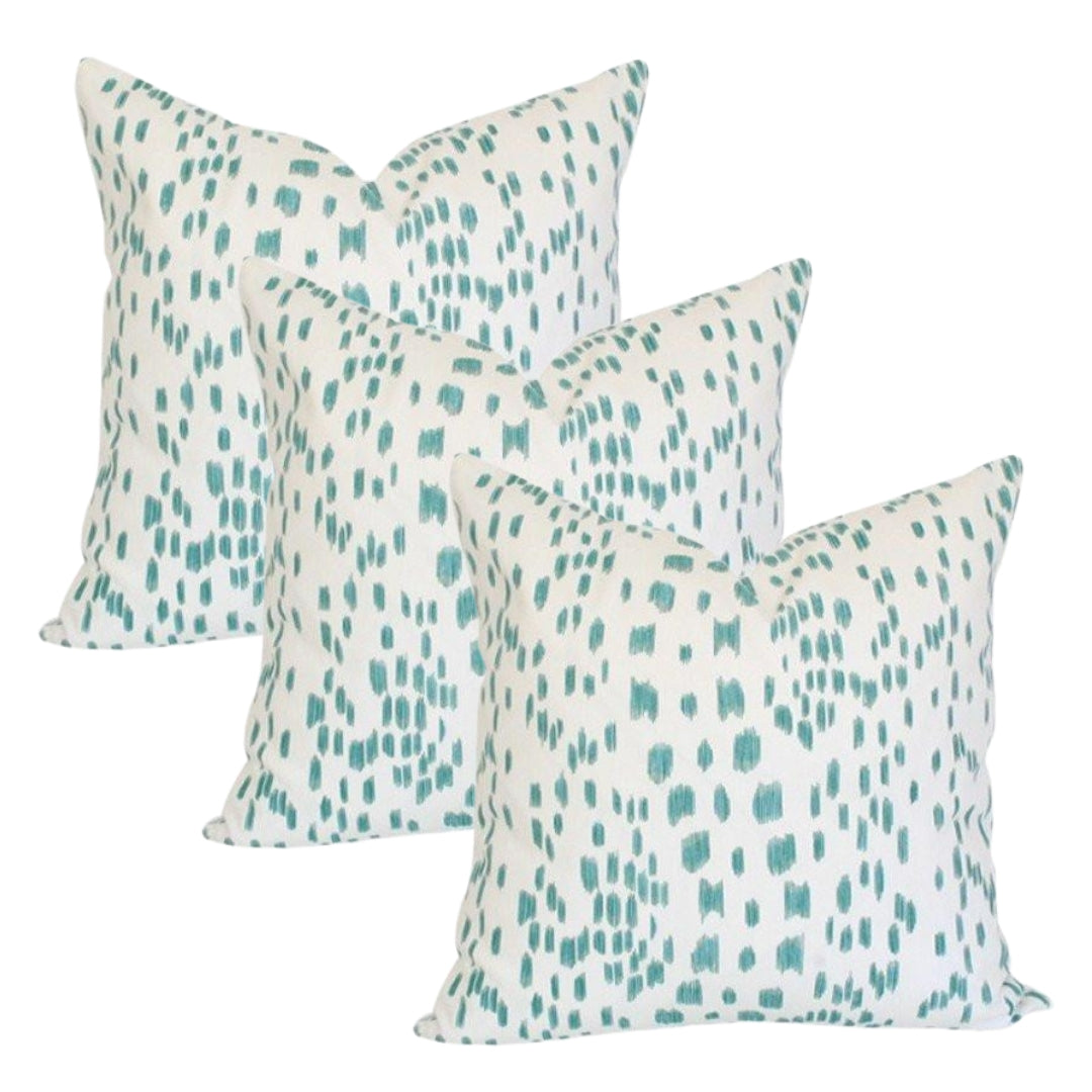 Les Touches Aqua - Set of 3