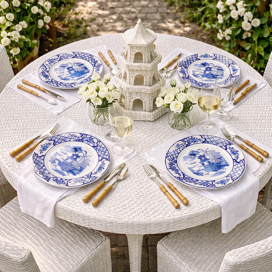 Original Pagoda Melamine Dinnerware Collection