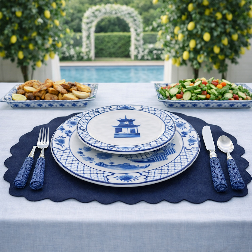Original Pagoda Melamine Dinnerware Collection