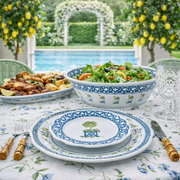 Trellis and Topiary Melamine Dinnerware Collection