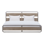 Zest Solid Wood Platform Bed In Natural Oak