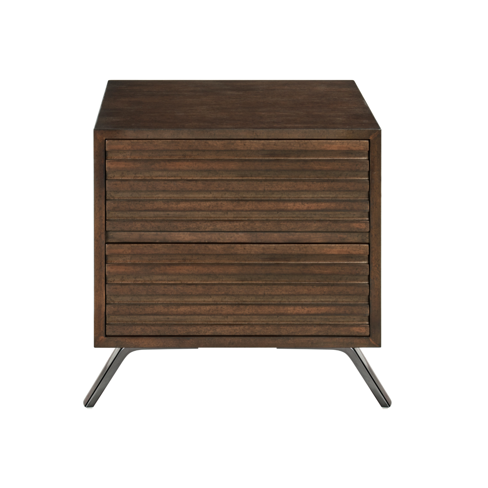 Zest 2-Drawer Solid Wood Nightstand