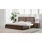 Zest 2-Drawer Solid Wood Nightstand