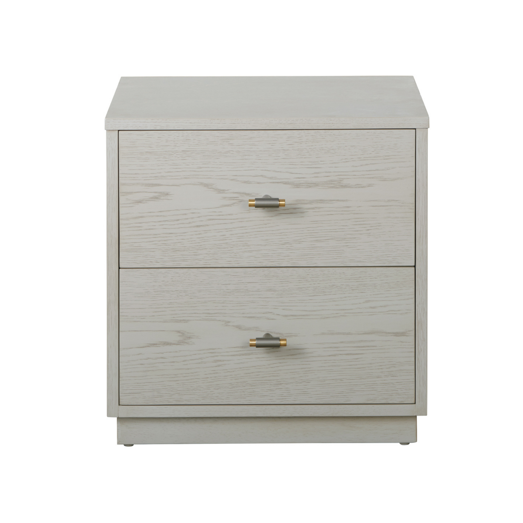Zest 2-Drawer Solid Wood Nightstand