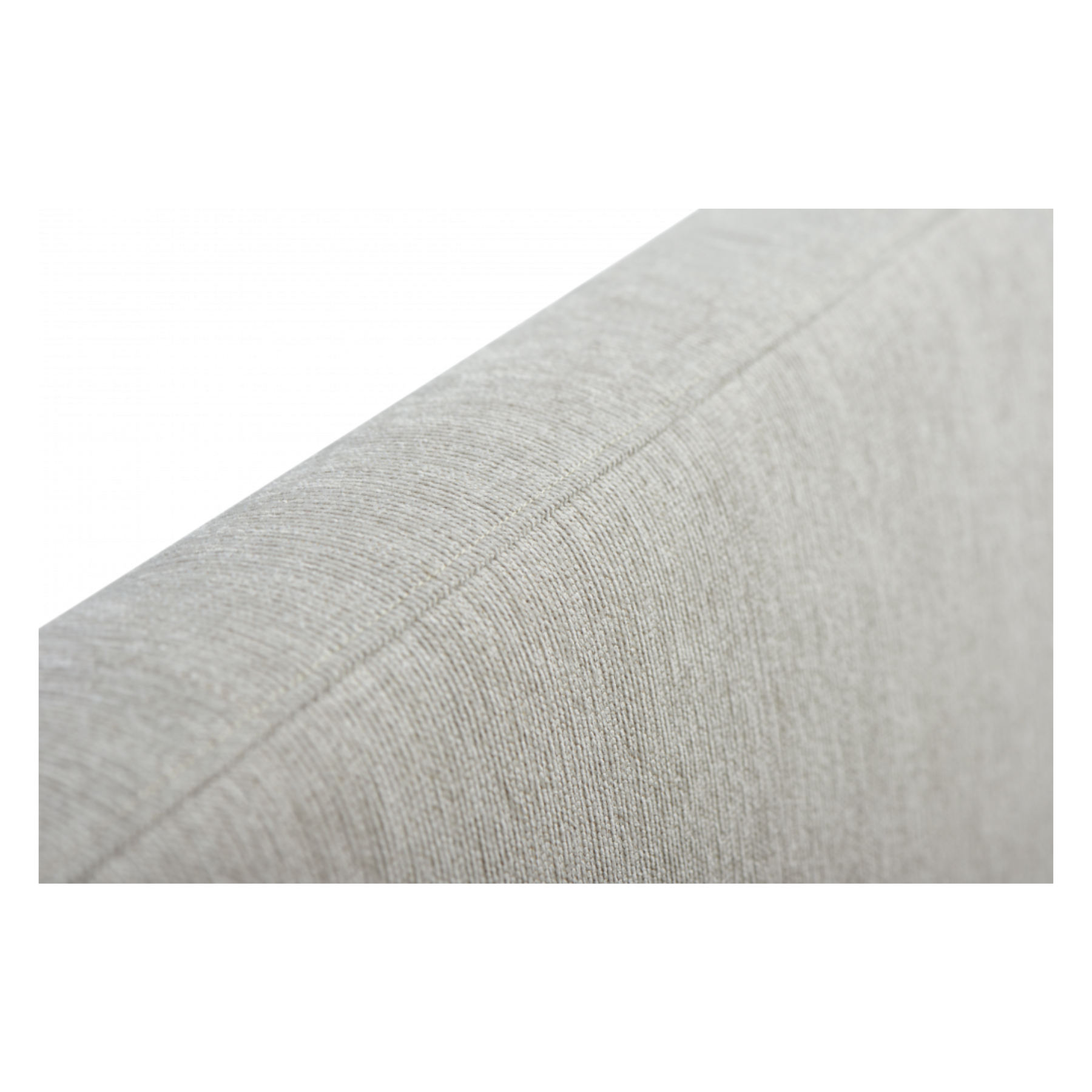 Zest Light Grey King Upholstered Bed W/Wings