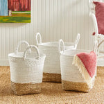 MADURA MARKET BASKETS, SET OF 3
