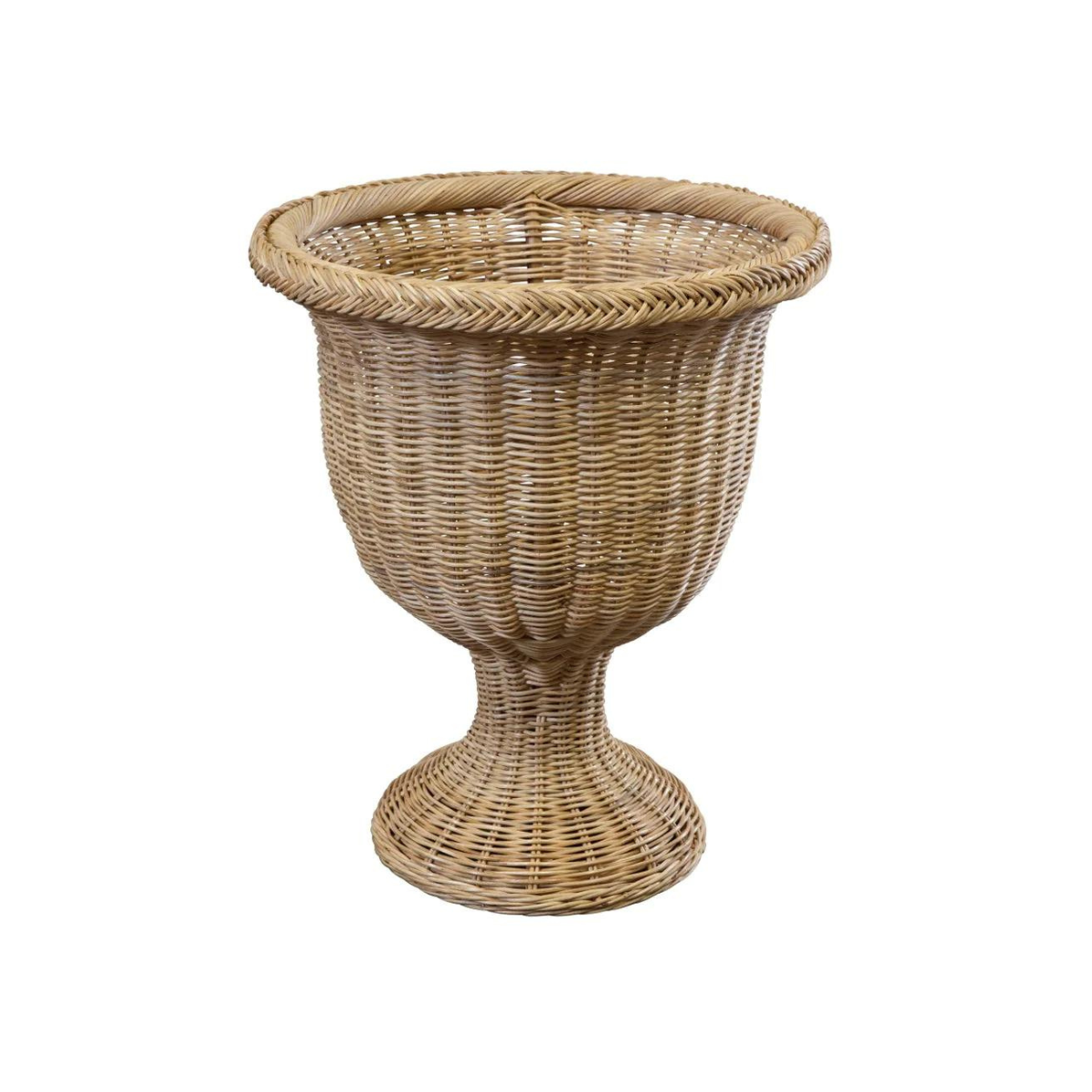 Bora Braided Round Base Urn