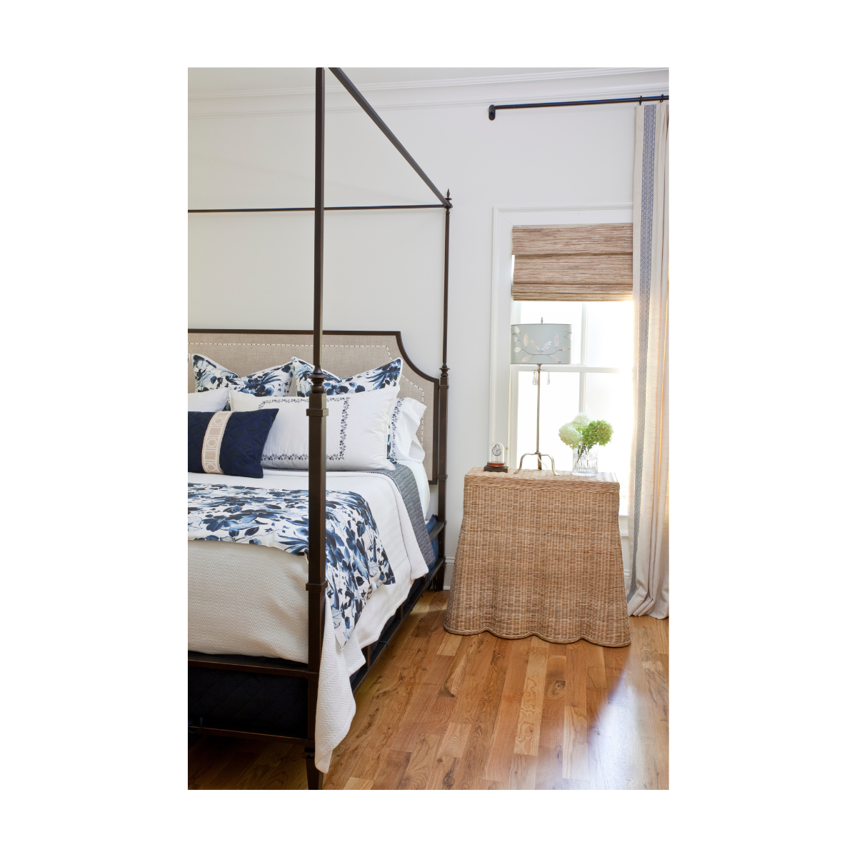 Shell Motif Console 36”