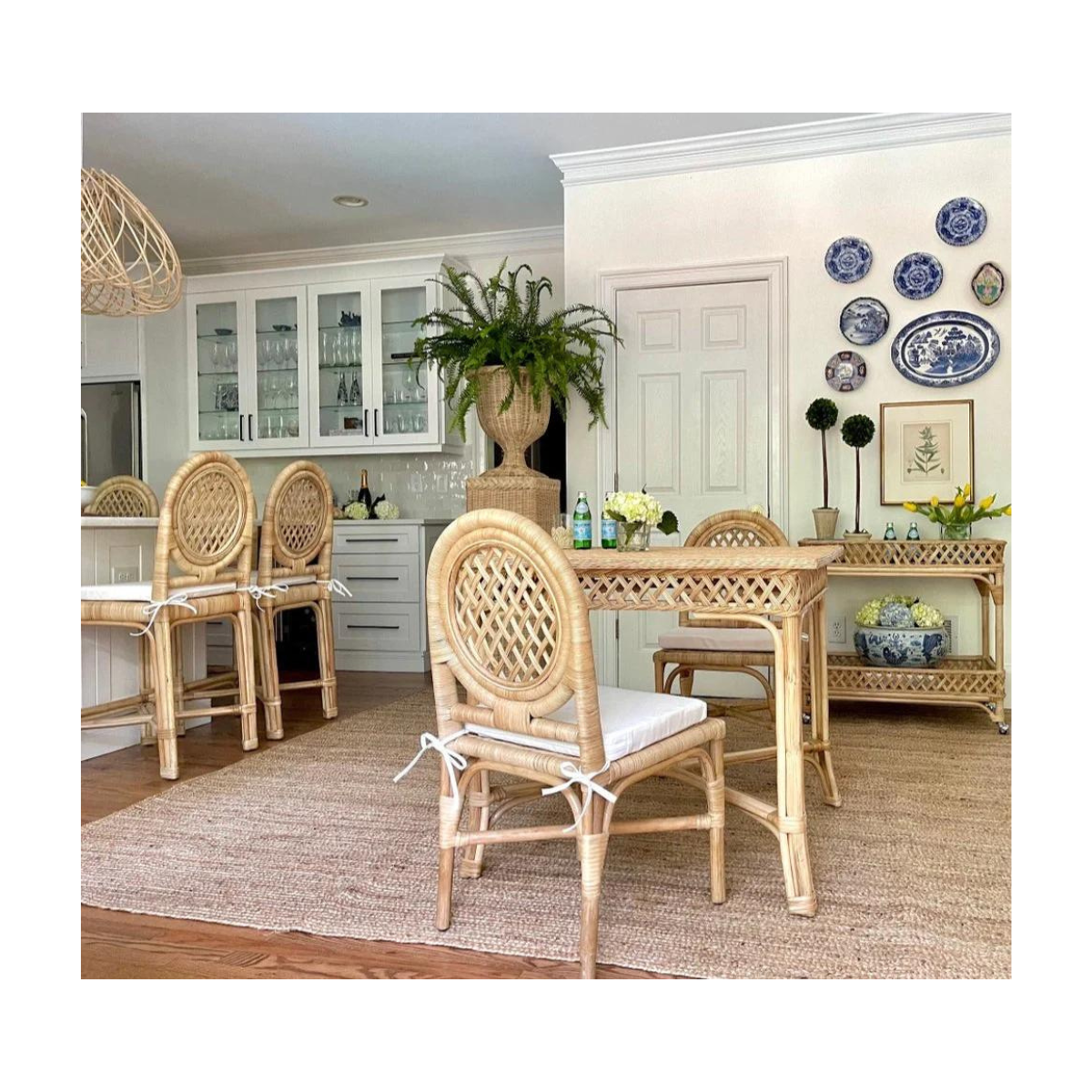 Coastal Lattice Chair