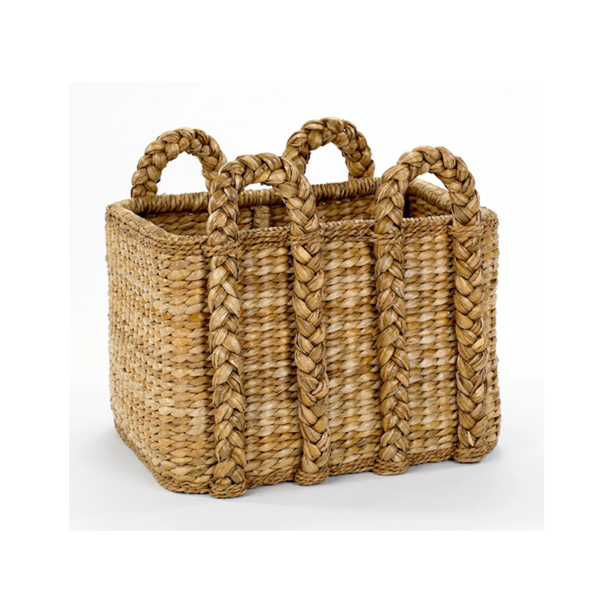 Large Rectangular Rush Basket