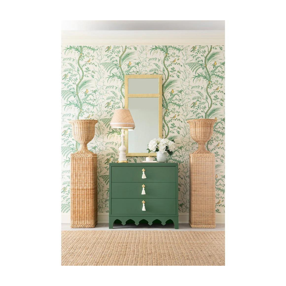 Bora Braided Square Pedestal (Urn sold separately)