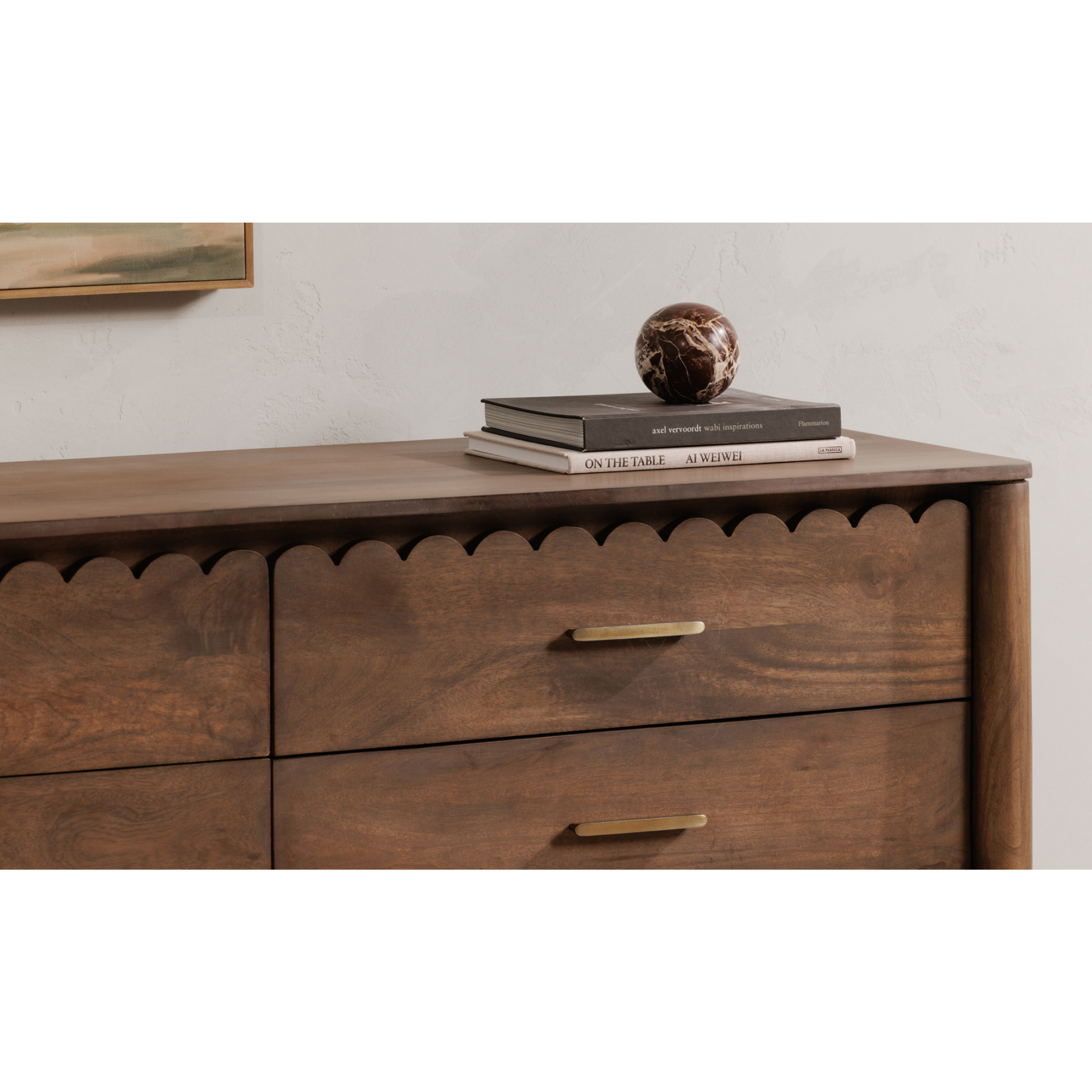 Ashley Dresser Vintage Brown