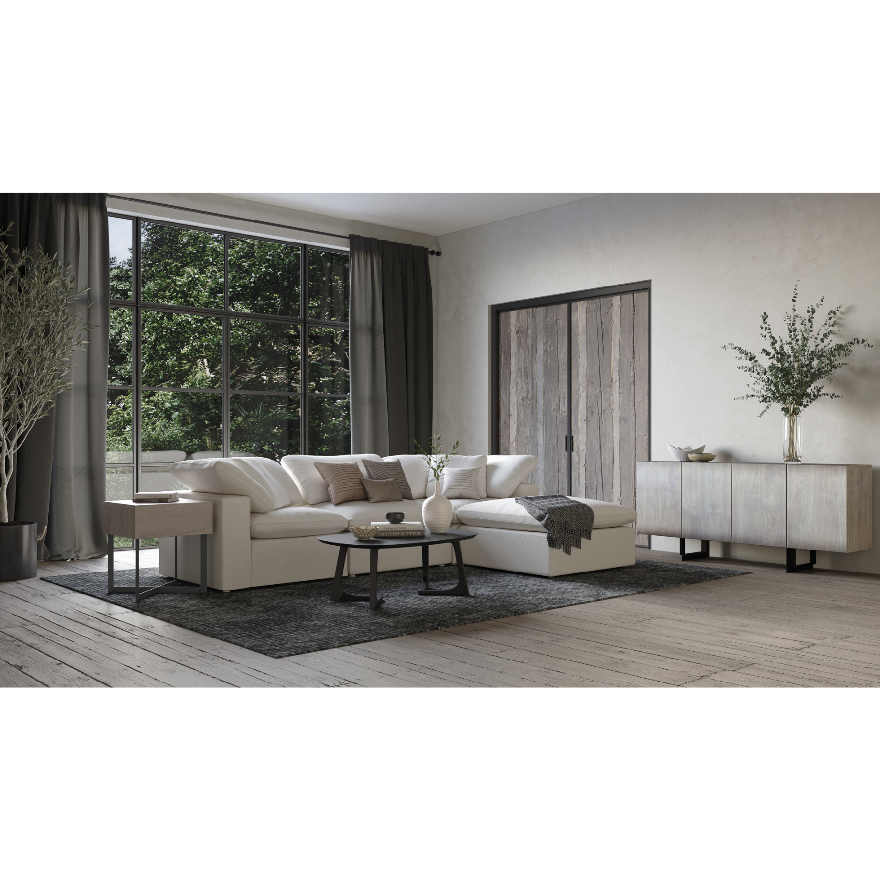 Azura Small Coffee Table - Black