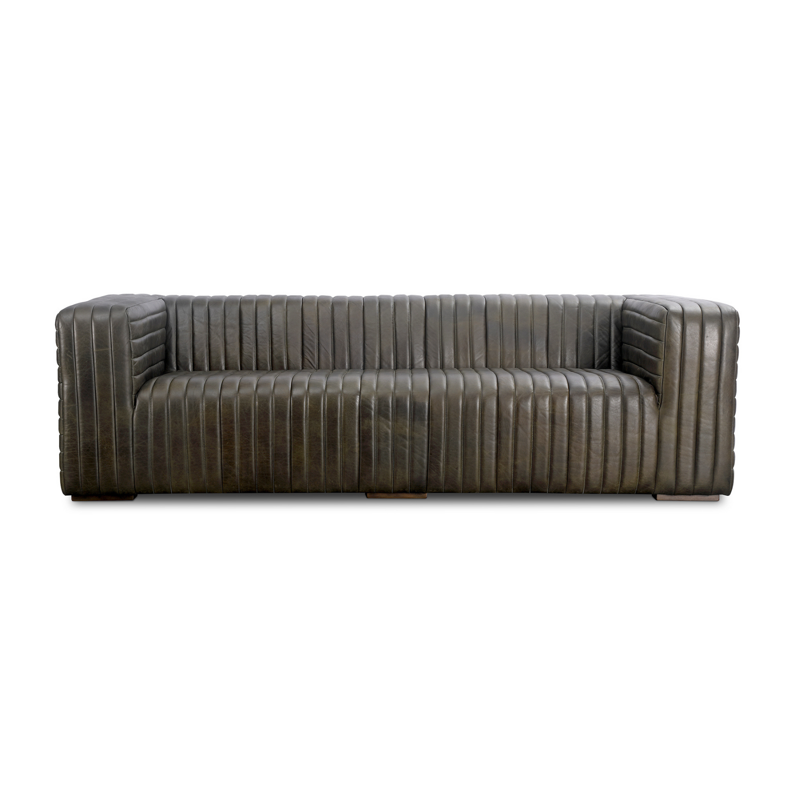 Fortis Sofa - Charred Olive