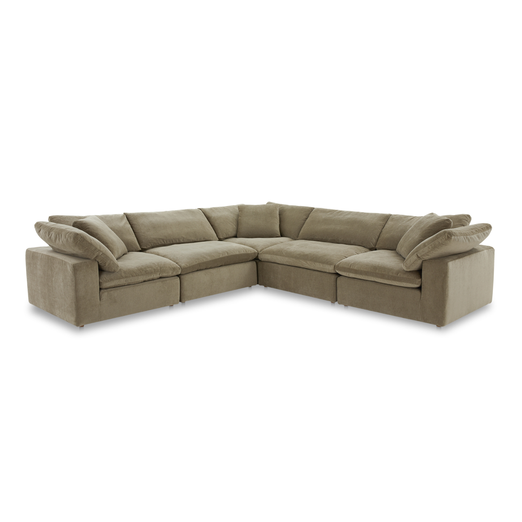 Gaia Classic L-Shaped Modular Sectional - Desert Sage