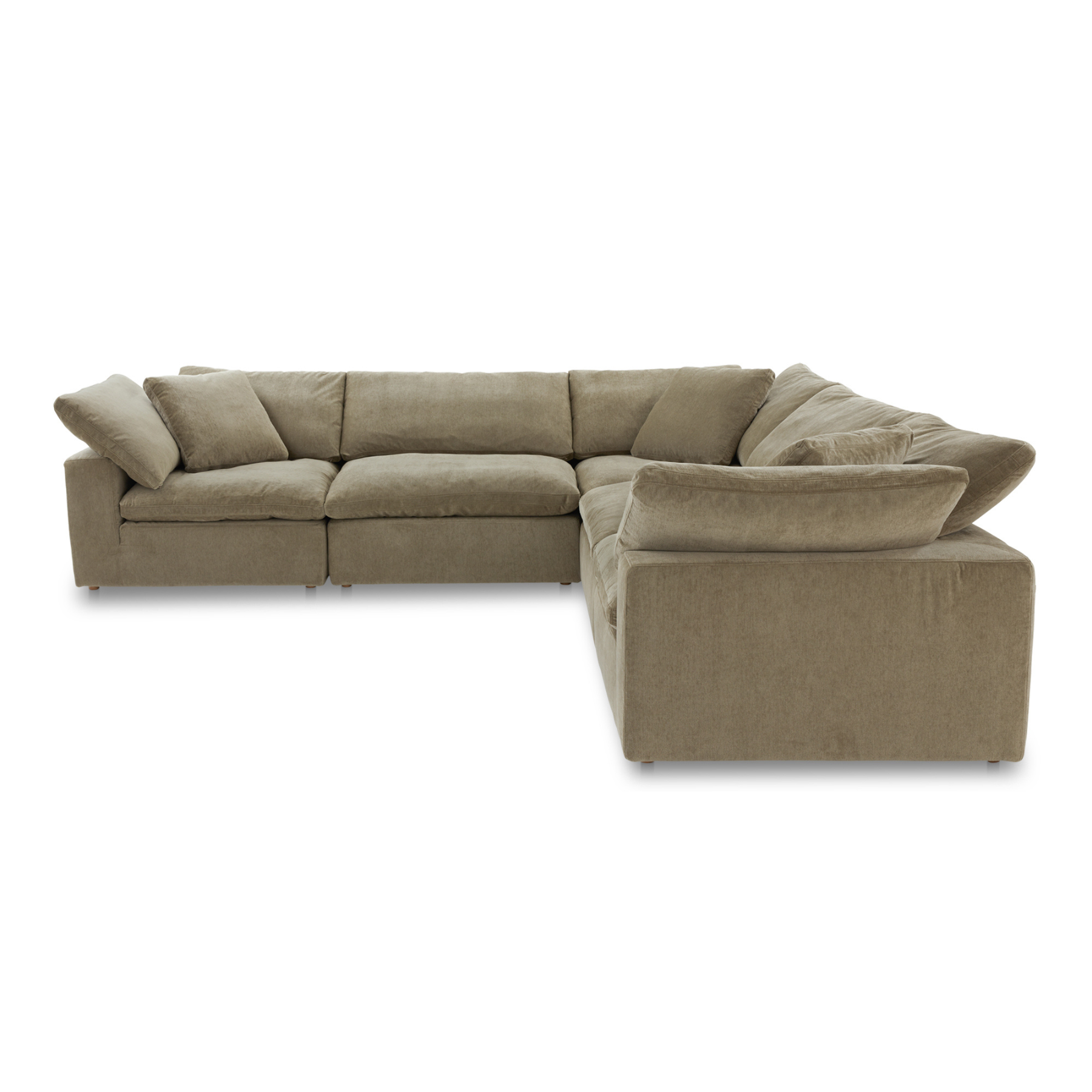 Gaia Classic L-Shaped Modular Sectional - Desert Sage