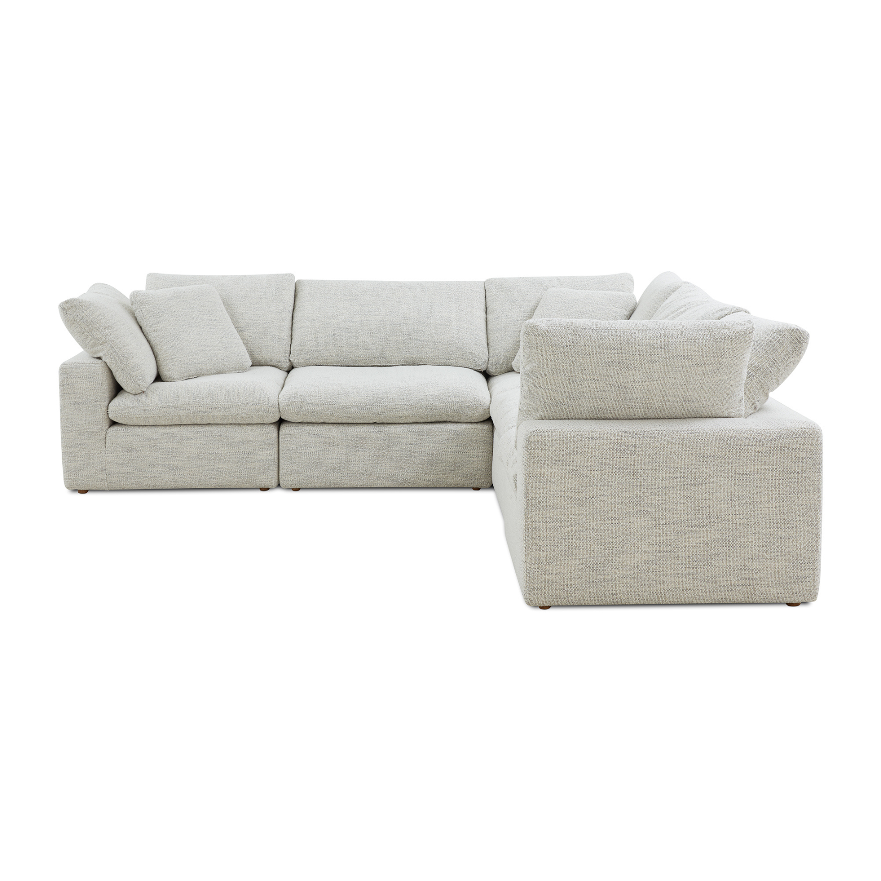 Gaia Classic L-Shaped Modular Sectional - Coastside Sand