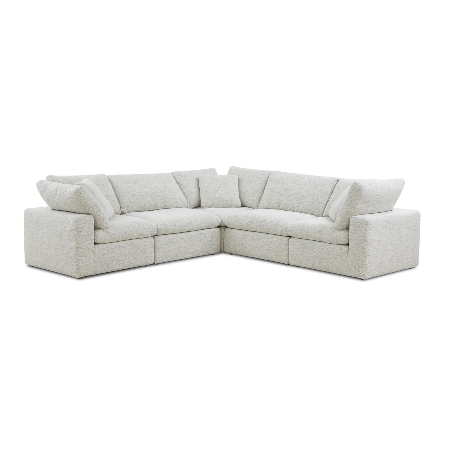 Gaia Classic L-Shaped Modular Sectional - Coastside Sand